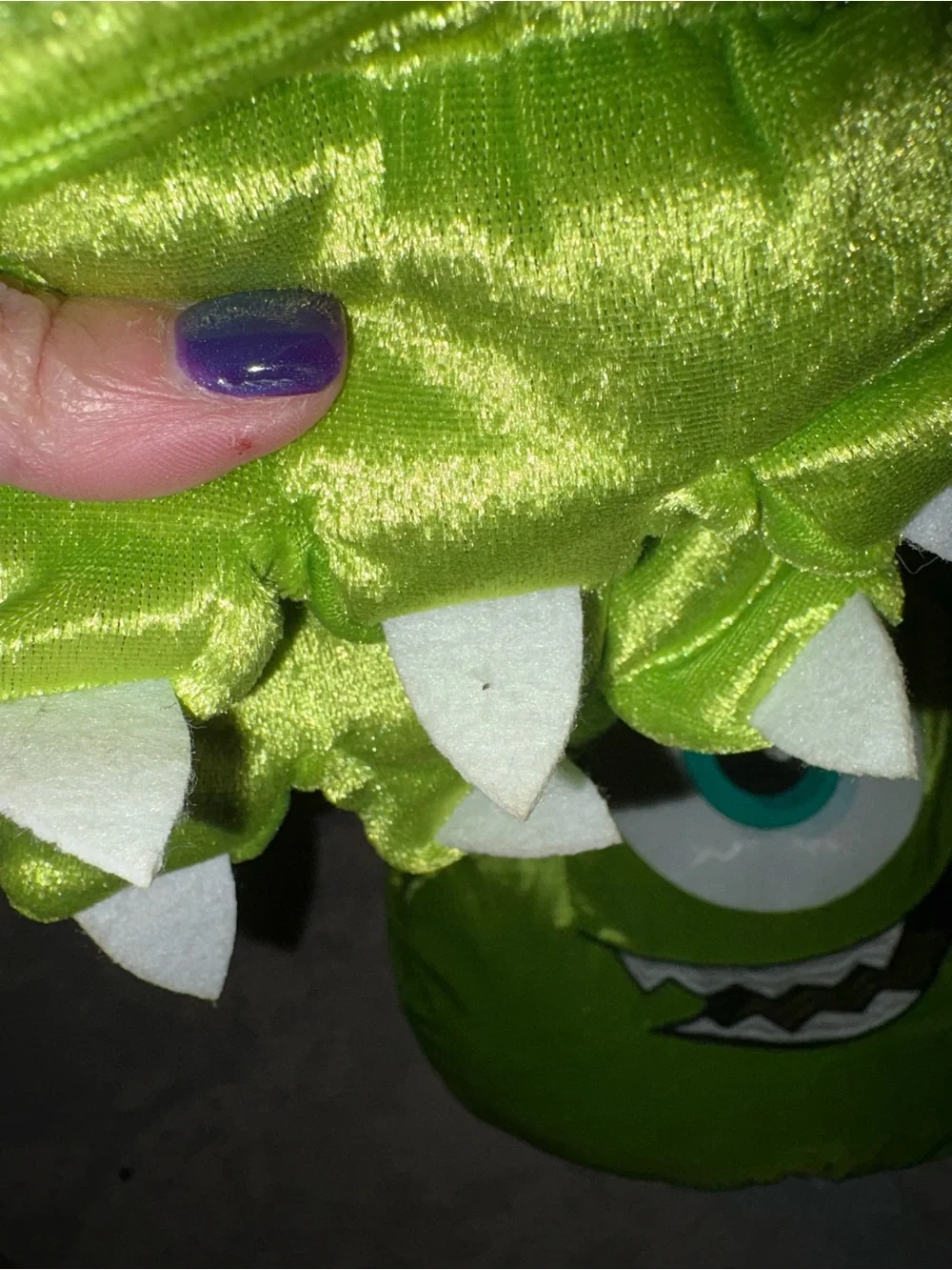 Spirit Mike Wazowski Green Infant Costume - Picture 4 of 9